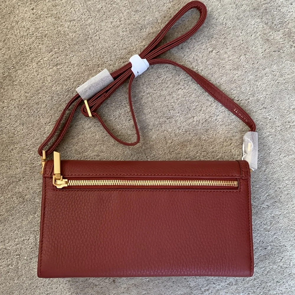 Hammitt AJ in Pomodoro Red with Heirloom Gold Rivets!! Brand New!!! - Picture 2 of 7